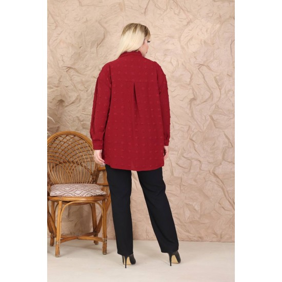 184887 Burgundy SHIRT