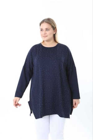 184897 LACİVERT BLUZ