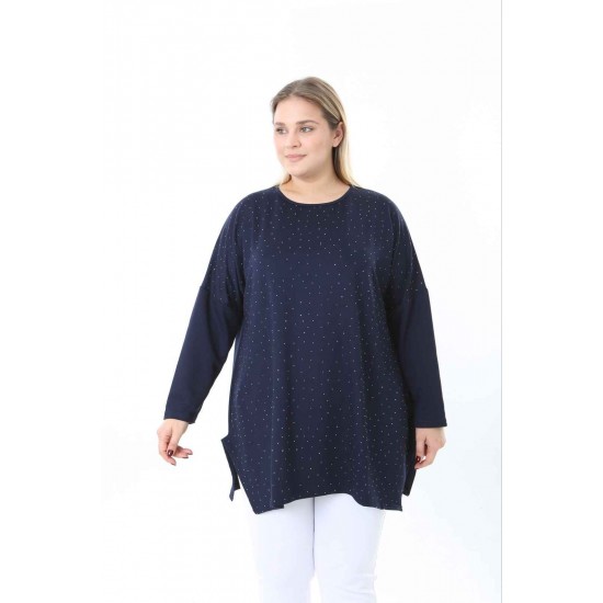 184897 LACİVERT BLUZ