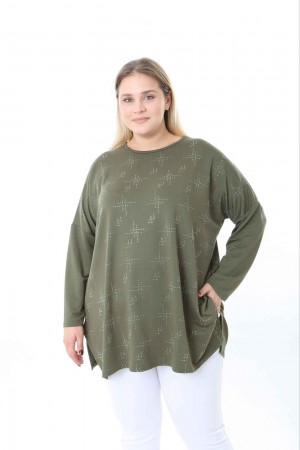 184910 KHAKI BLOUSE