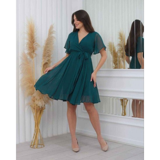 184912 ZÜMRÜT YEŞİL ELBİSE