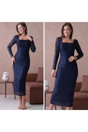 184932 LACİVERT ABİYE