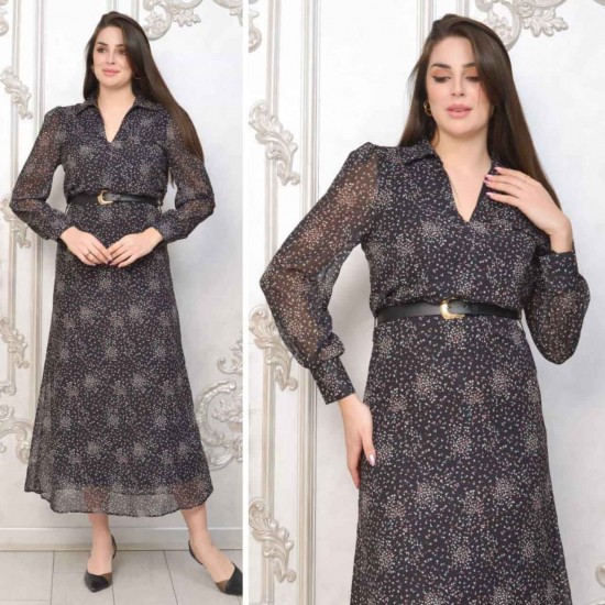 184937 Patterned DRESS