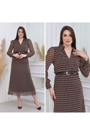 184939 DESENLİ ELBİSE