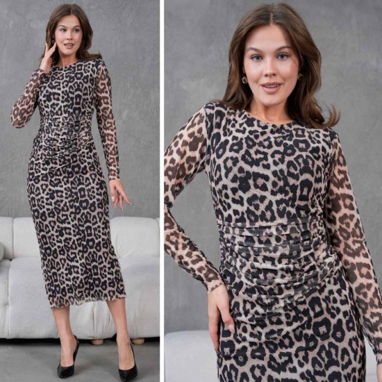 184950 DESENLİ ELBİSE