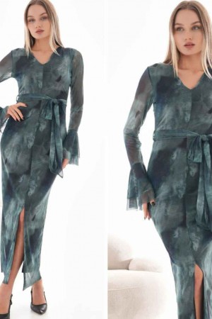 184958 Patterned DRESS