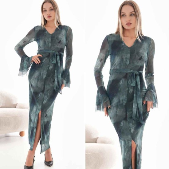 184958 Patterned DRESS