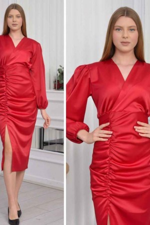 184968 RED DRESS