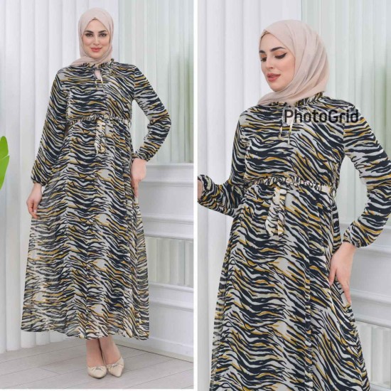 184976 Patterned DRESS