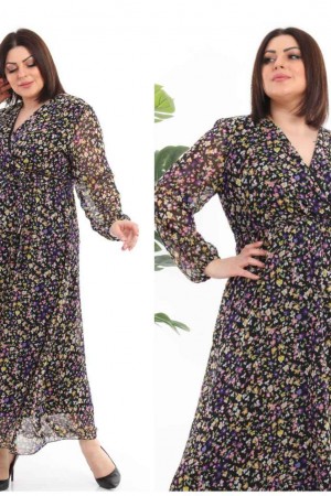 184983 Patterned DRESS