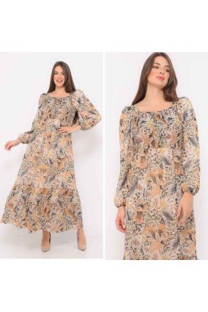 184984 DESENLİ ELBİSE