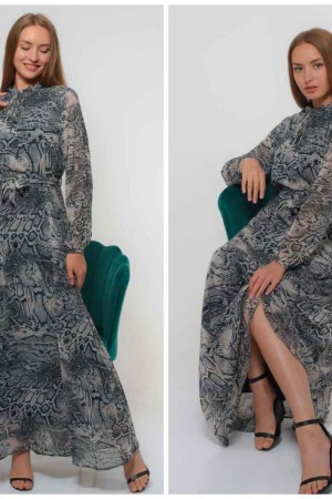 184987 Patterned DRESS