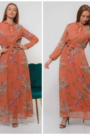 184992 Patterned DRESS