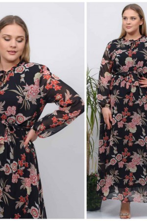 184993 Patterned DRESS