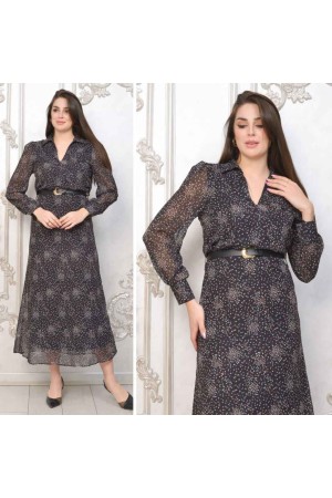 184994 DESENLİ ELBİSE