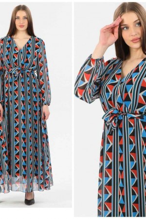 184996 Patterned DRESS