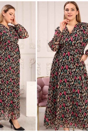 184997 Patterned DRESS