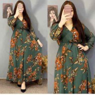 185016 Patterned DRESS