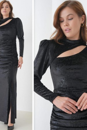 185023 BLACK "Evening dress"