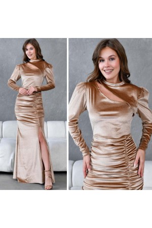 185026 BEIGE "Evening dress"