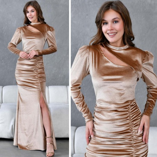 185026 BEIGE "Evening dress"