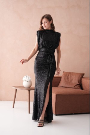 185028 SİYAH ABİYE