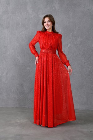 185035 RED "Evening dress"