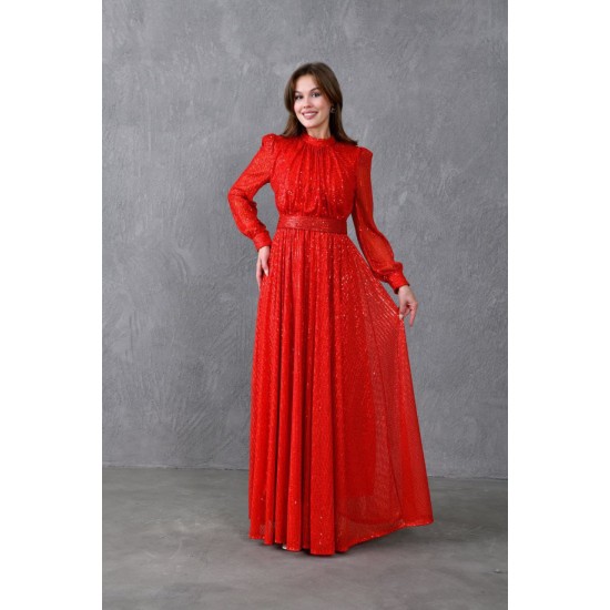 185035 RED "Evening dress"