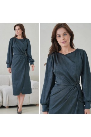 185045 ZÜMRÜT YEŞİL ELBİSE