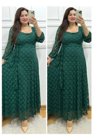 185051 "Emerald green" DRESS