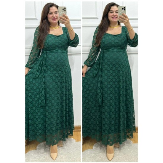 185051 "Emerald green" DRESS