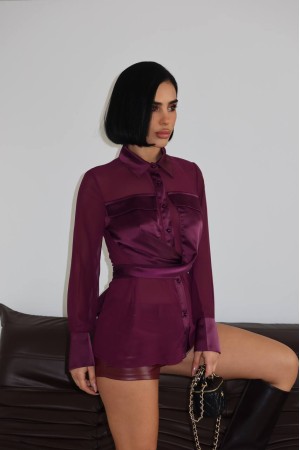 185063 VİŞNE GÖMLEK