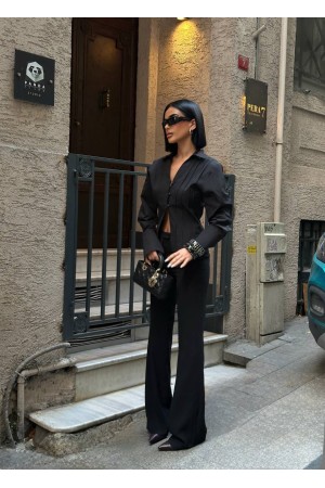 185079 SİYAH GÖMLEK