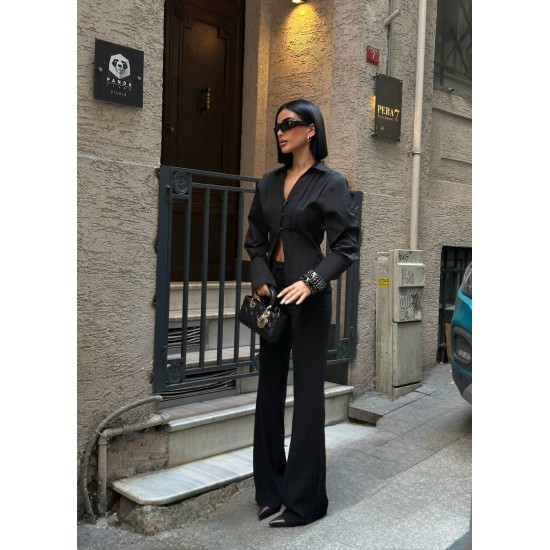 185079 SİYAH GÖMLEK