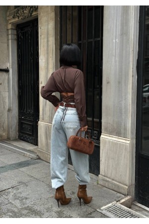 185088 KAHVE GÖMLEK