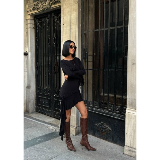 185091 SİYAH ELBİSE