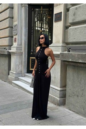 185098 SİYAH ABİYE