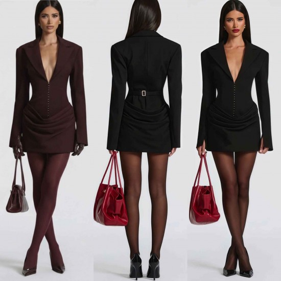 185102 SİYAH ELBİSE