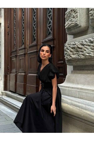 185107 SİYAH ELBİSE