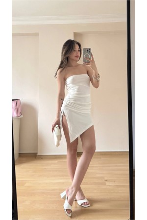 185185 BEYAZ ELBİSE