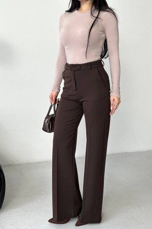 185249 KAHVE PANTOLON