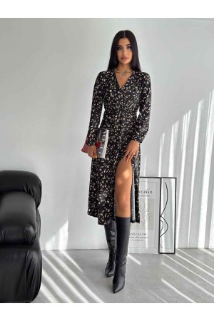 200115 TOPTAN DESENLİ ELBİSE