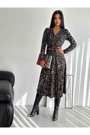 200118 TOPTAN DESENLİ ELBİSE