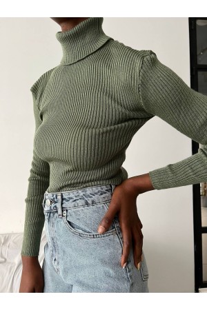 200188 TOPTAN YEŞİL KAZAK