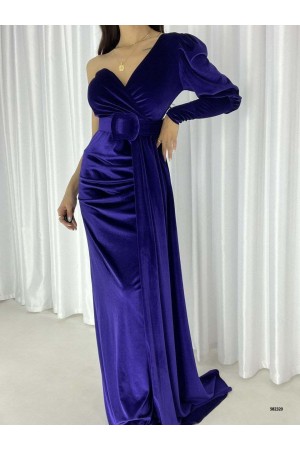 200441 Navy blue Evening dress