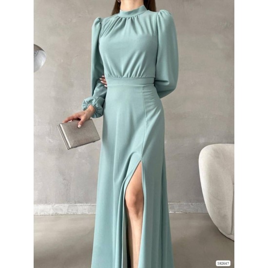 200466 Water is green Evening dress