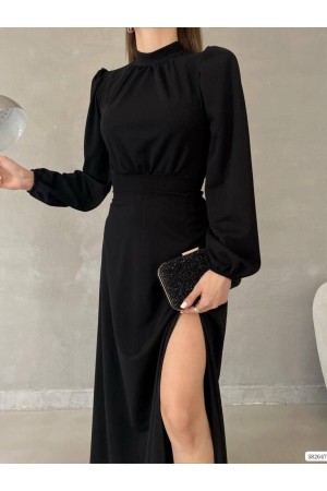 200468 black Evening dress
