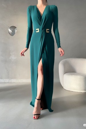 200487 Emerald Green Evening dress