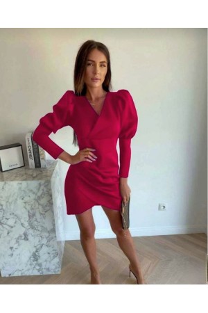 200507 TOPTAN FUŞYA ELBİSE