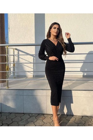 200583 TOPTAN SİYAH ABİYE